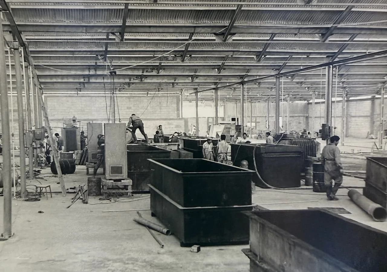 Estañadora plating facility in Tlalnepantla, México