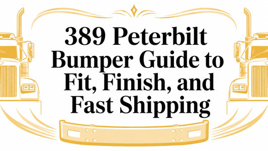 389 Peterbilt Bumper Guide to Fit, Finish, and Fast Shipping - Galhor