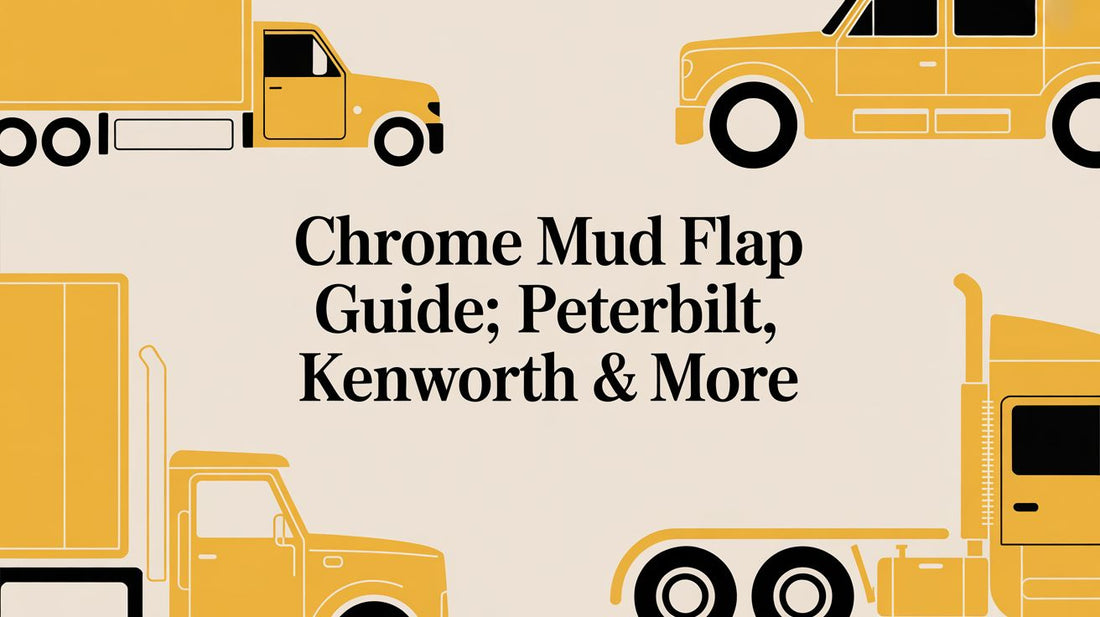 Chrome Mud Flap Guide: Peterbilt, Kenworth & More - Galhor
