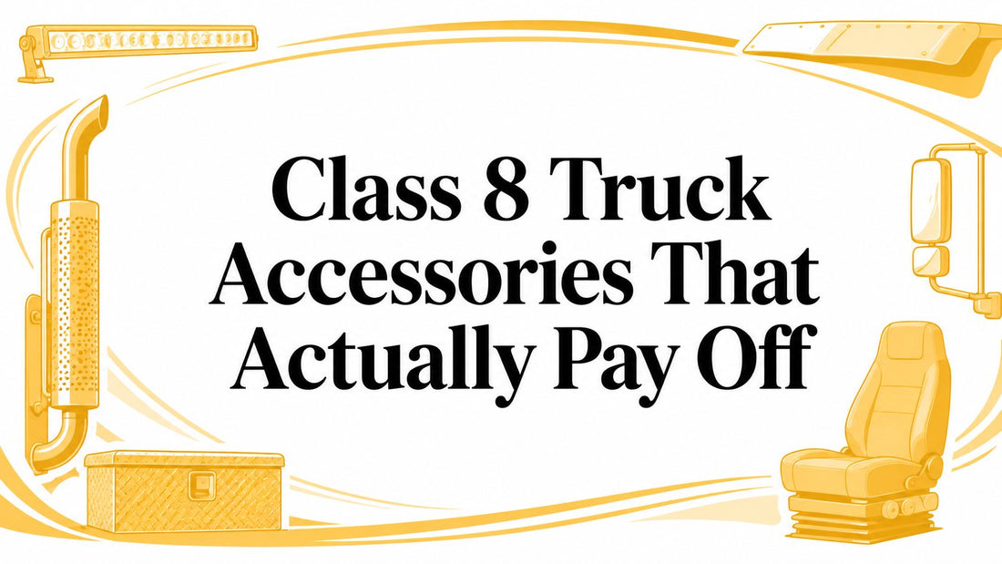 Class 8 Truck Accessories That Actually Pay Off - Galhor