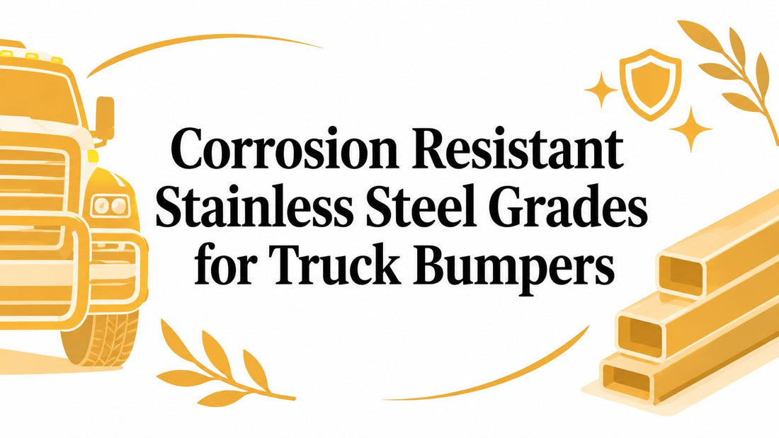 Corrosion Resistant Stainless Steel Grades for Truck Bumpers - Galhor