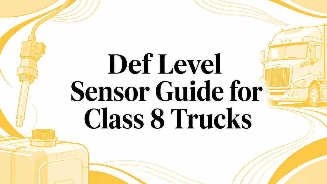 Def Level Sensor Guide for Class 8 Trucks - Galhor