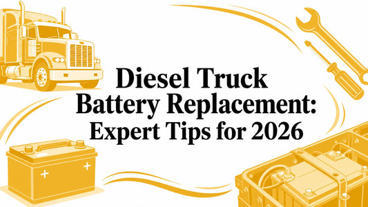 Diesel Truck Battery Replacement: Expert Tips for 2026 - Galhor