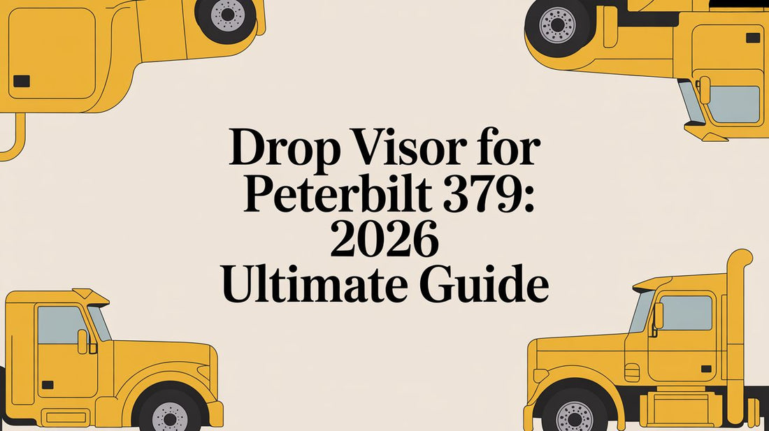 Drop Visor for Peterbilt 379: 2026 Ultimate Guide - Galhor
