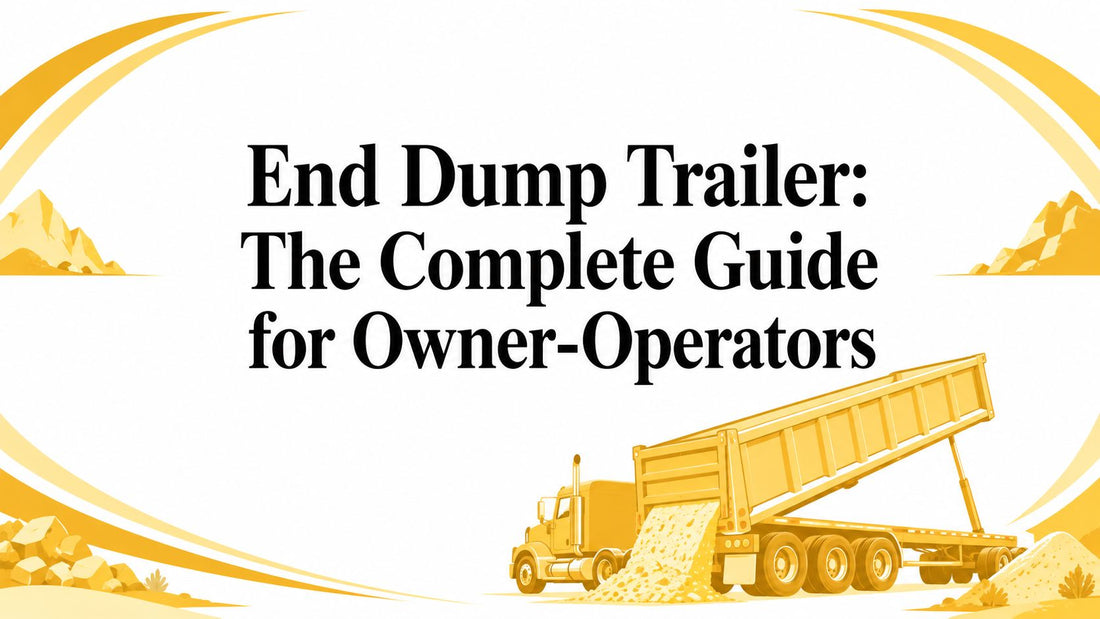 End Dump Trailer: The Complete Guide for Owner-Operators - Galhor