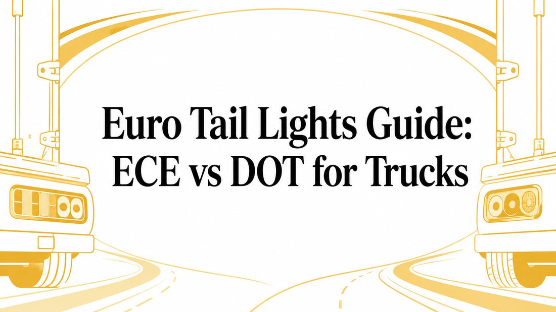 Euro Tail Lights Guide: ECE vs DOT for Trucks - Galhor