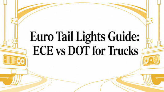 Euro Tail Lights Guide: ECE vs DOT for Trucks - Galhor