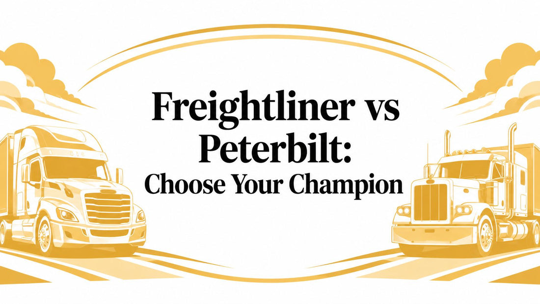 Freightliner vs Peterbilt: Choose Your Champion - Galhor