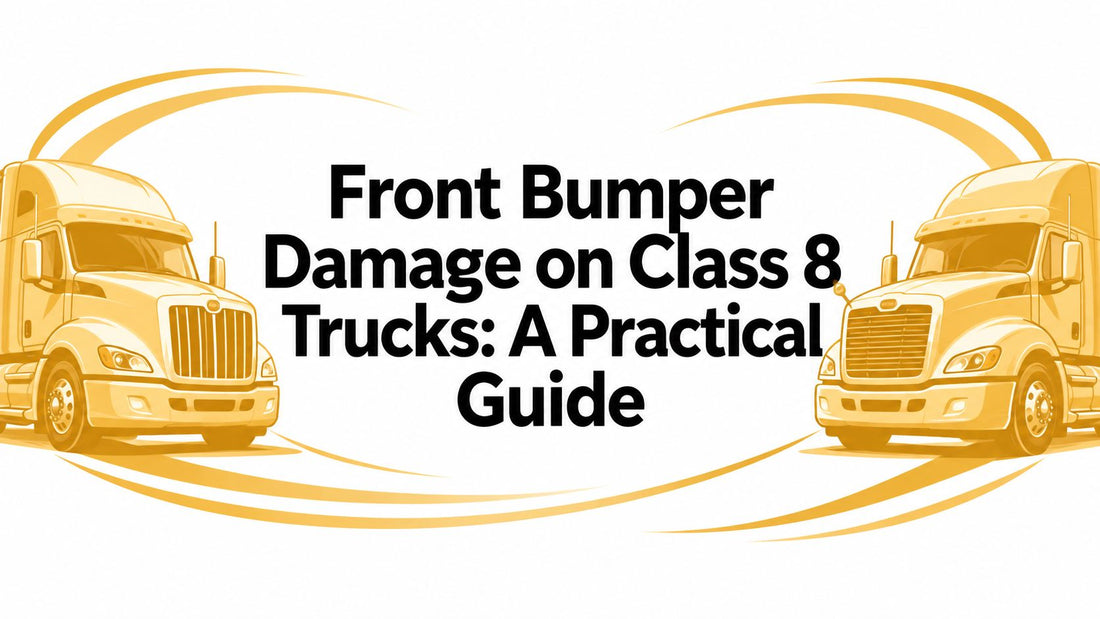 Front Bumper Damage on Class 8 Trucks: A Practical Guide - Galhor