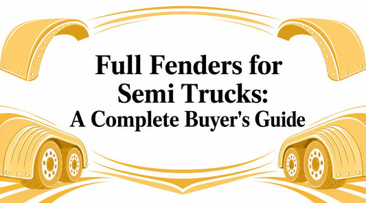 Full Fenders for Semi Trucks: A Complete Buyer's Guide - Galhor