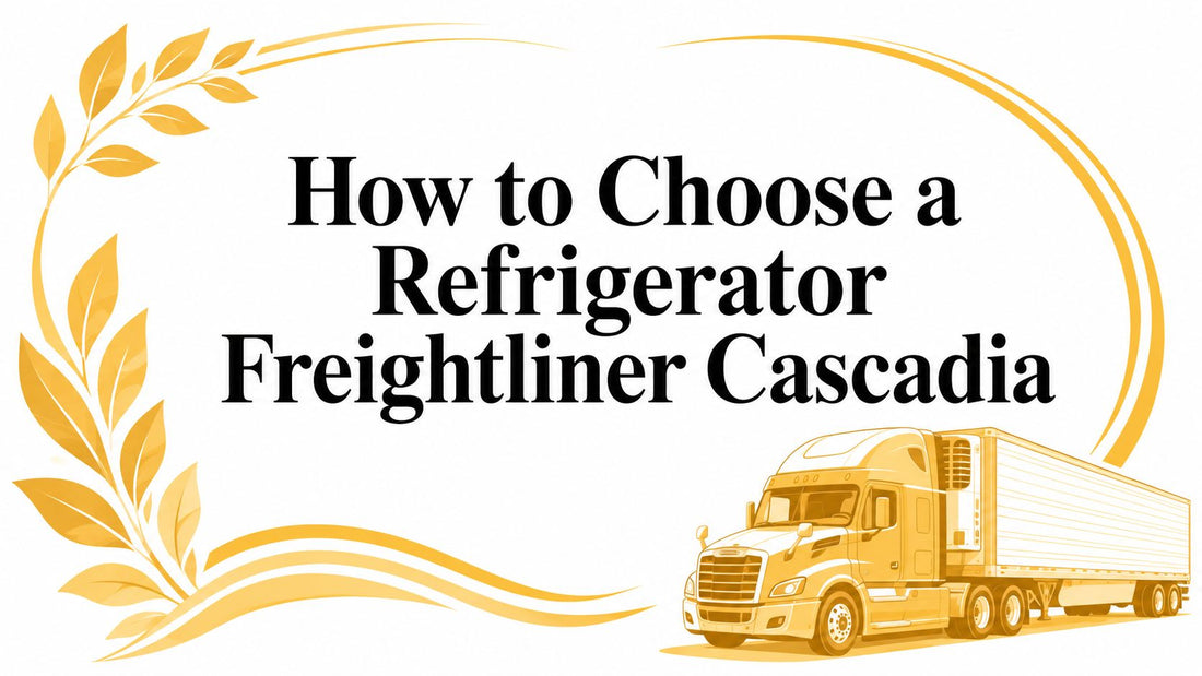 How to Choose a Refrigerator Freightliner Cascadia - Galhor