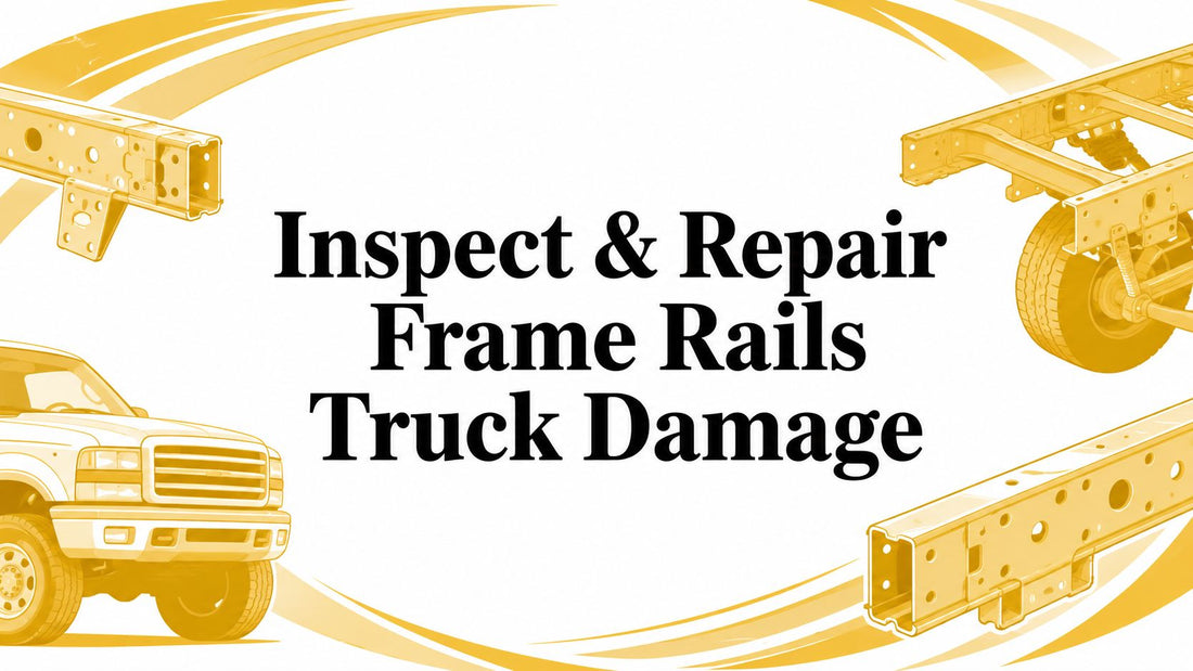Inspect & Repair Frame Rails Truck Damage - Galhor