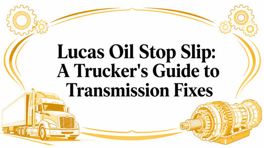 Lucas Oil Stop Slip: A Trucker's Guide to Transmission Fixes - Galhor