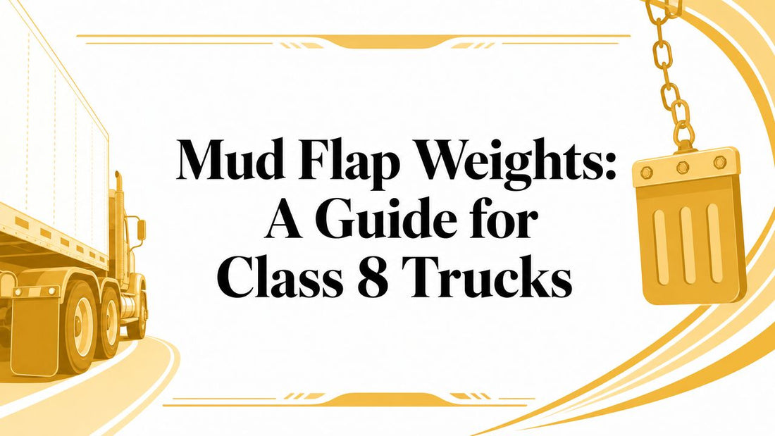 Mud Flap Weights: A Guide for Class 8 Trucks - Galhor