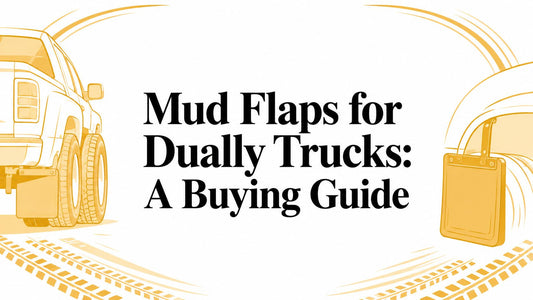 Mud Flaps for Dually Trucks: A Buying Guide - Galhor