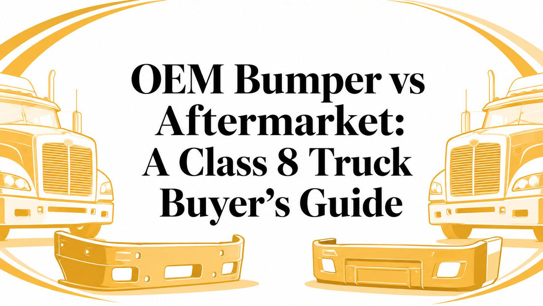 OEM Bumper vs Aftermarket: A Class 8 Truck Buyer's Guide - Galhor