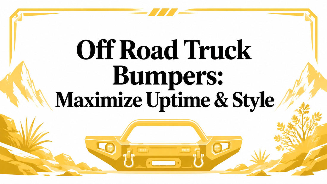 Off Road Truck Bumpers: Maximize Uptime & Style - Galhor
