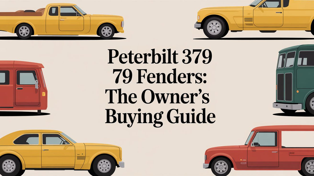 Peterbilt 379 Fenders: The Owner's Buying Guide - Galhor