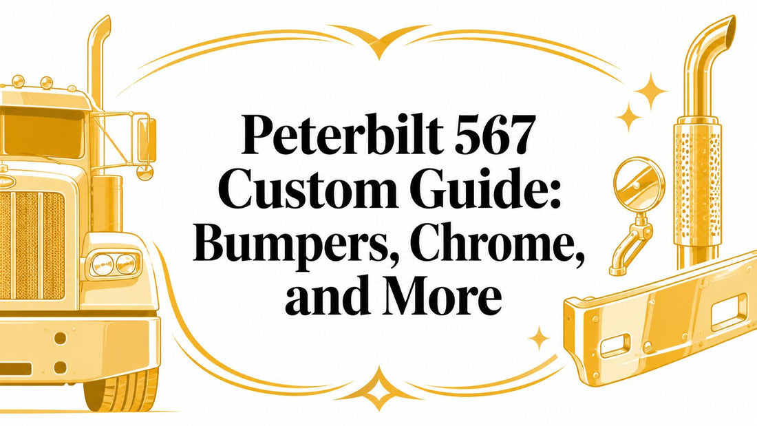 Peterbilt 567 Custom Guide: Bumpers, Chrome, and More - Galhor
