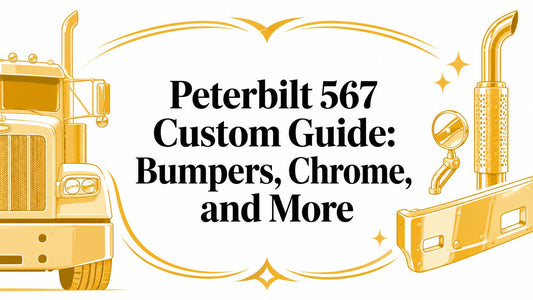 Peterbilt 567 Custom Guide: Bumpers, Chrome, and More - Galhor