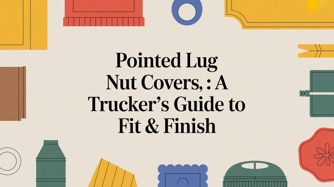Pointed Lug Nut Covers: A Trucker's Guide to Fit & Finish - Galhor