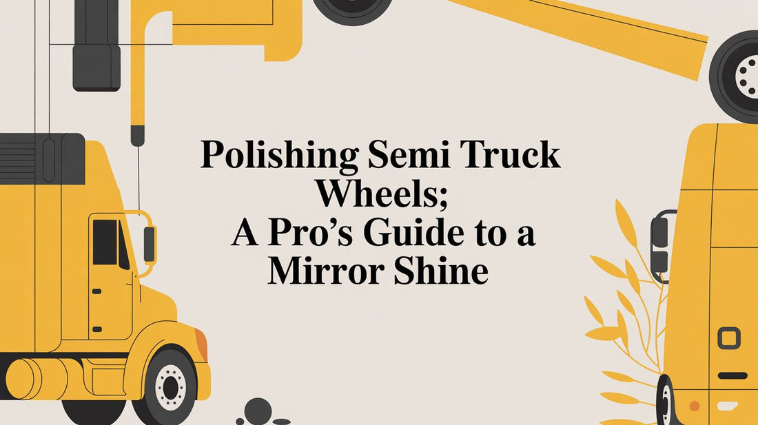 Polishing Semi Truck Wheels: A Pro's Guide to a Mirror Shine - Galhor