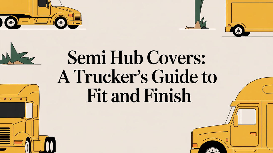 Semi Hub Covers: A Trucker's Guide to Fit and Finish - Galhor