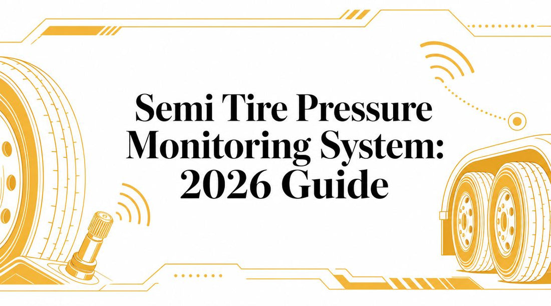 Semi Tire Pressure Monitoring System: 2026 Guide - Galhor