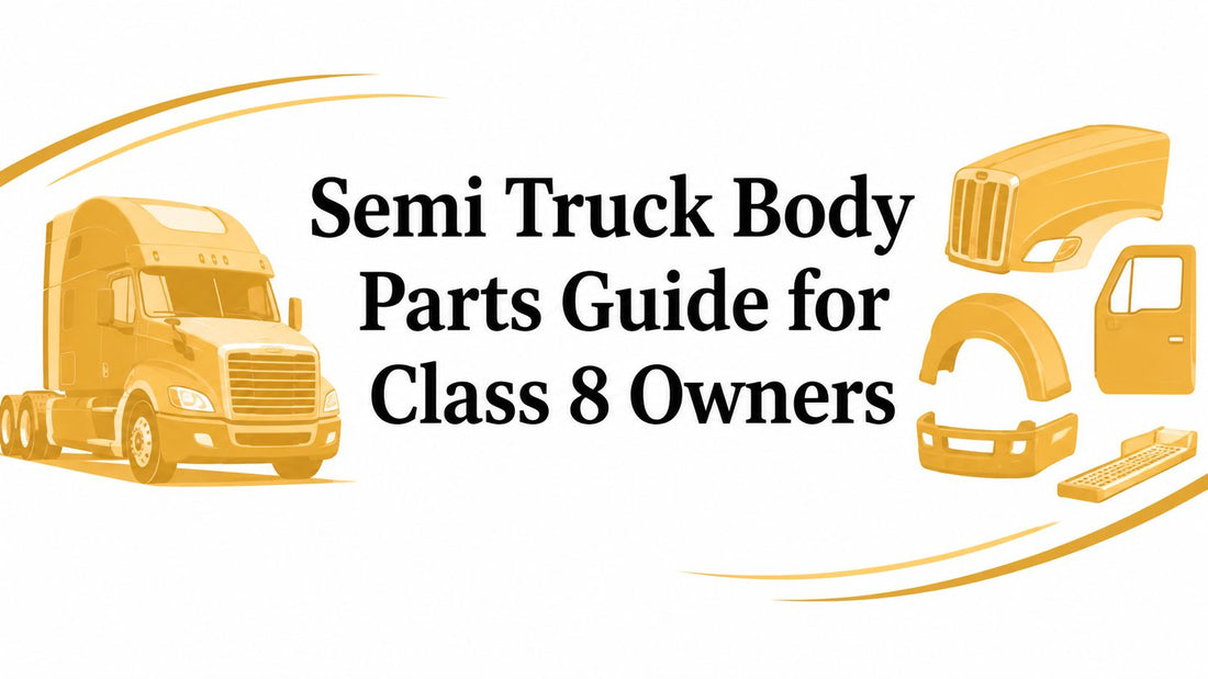 Semi Truck Body Parts Guide for Class 8 Owners - Galhor