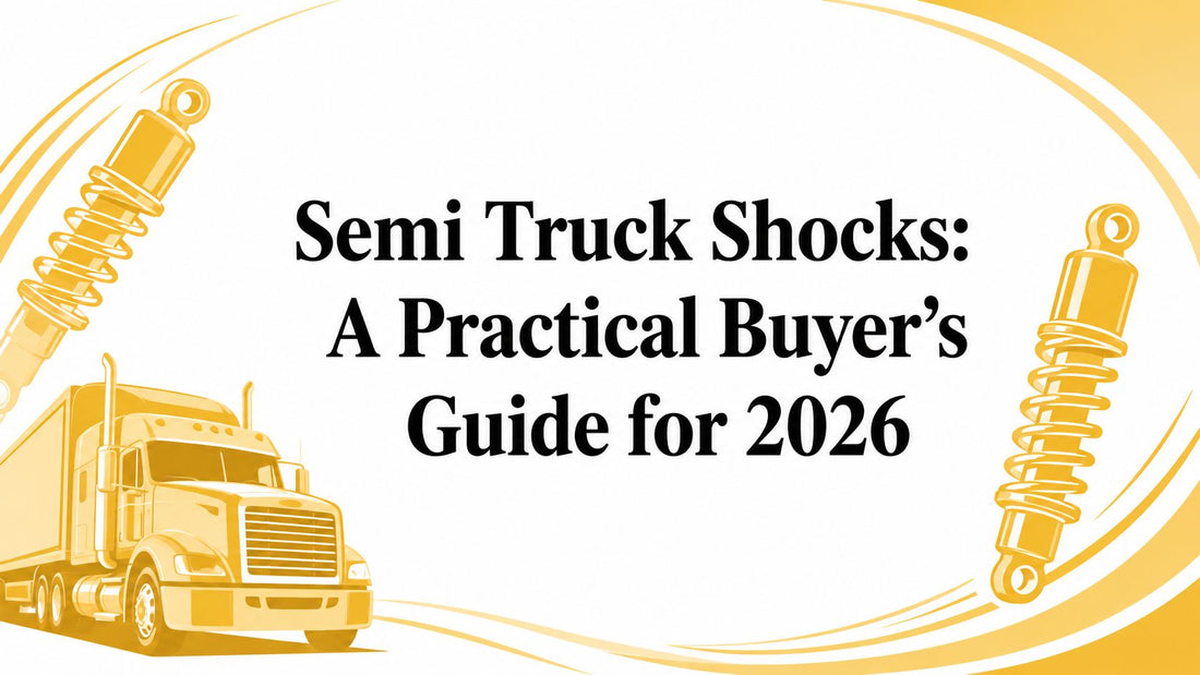 Semi Truck Shocks: A Practical Buyer's Guide for 2026 - Galhor