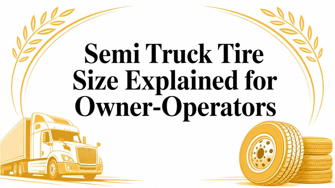 Semi Truck Tire Size Explained for Owner-Operators - Galhor