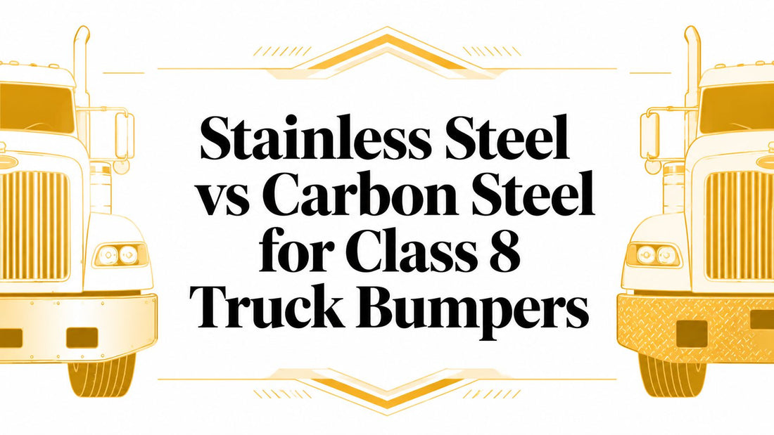 Stainless Steel vs Carbon Steel for Class 8 Truck Bumpers - Galhor