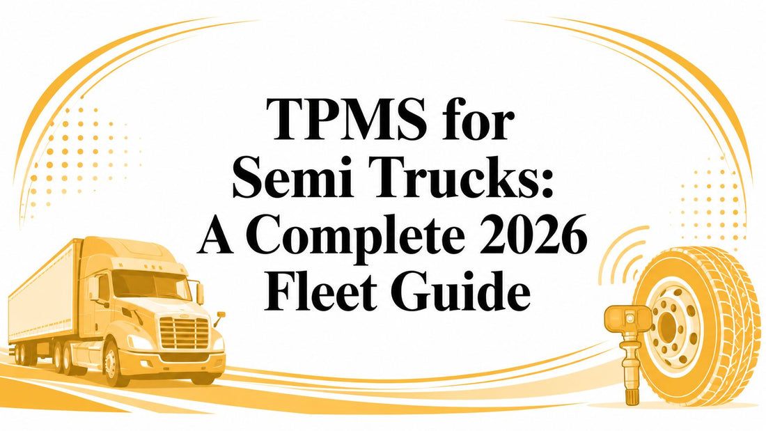 TPMS for Semi Trucks: A Complete 2026 Fleet Guide - Galhor