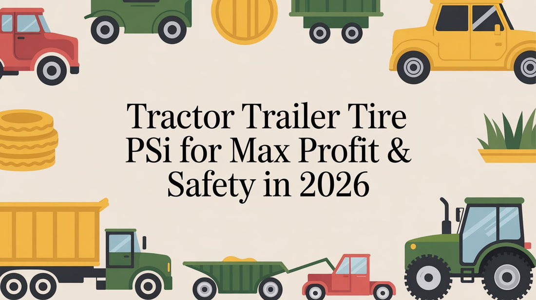 Tractor Trailer Tire PSI for Max Profit & Safety in 2026 - Galhor
