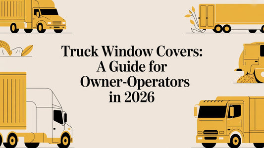 Truck Window Covers: A Guide for Owner-Operators in 2026 - Galhor