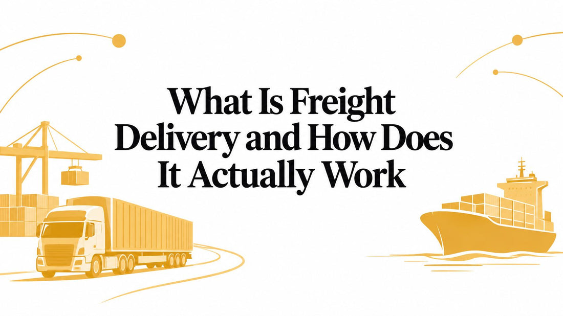 What Is Freight Delivery and How Does It Actually Work - Galhor
