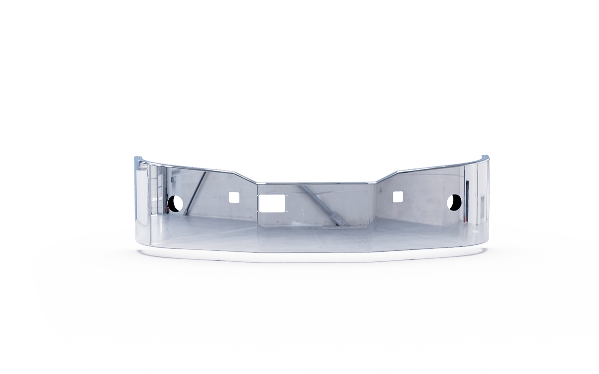 Chrome bumper for Kenworth T680 Next Gen (2021+) Galhor Bumper